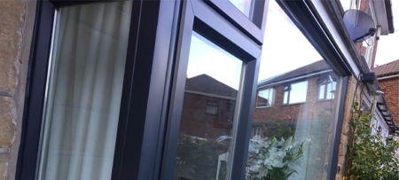 %UPVC Sprayers% %UPVC painters% Local UPVC Window Painters, UPVC Windows painted Grey by UPVC Spray Painters