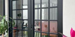 UPVC Door Spray Painting